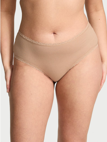 Bavlnené Čipkované Nohavičky Cheeky Panty
