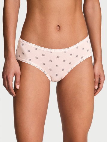 Bavlnené Čipkované Nohavičky Cheeky Panty
