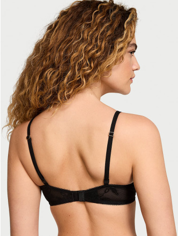 Čipkovaná Push-Up Podprsenka Rose