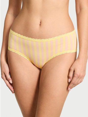 Bavlnené Čipkované Nohavičky Cheeky Panty