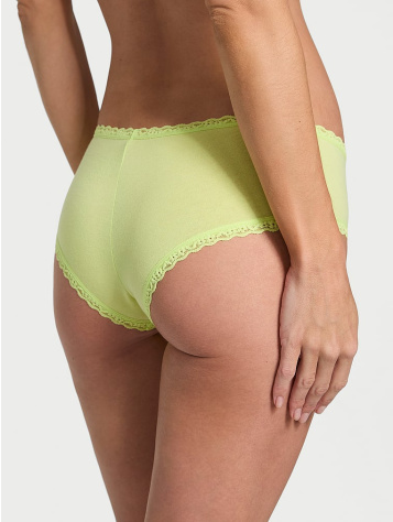 Bavlnené Čipkované Nohavičky Cheeky Panty