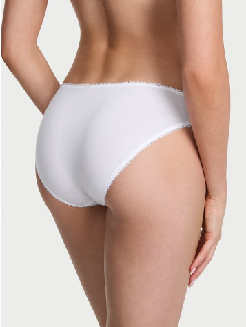 Nohavičky Bikiny Z Elastickej Bavlny S Výšivkou