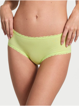 Bavlnené Čipkované Nohavičky Cheeky Panty